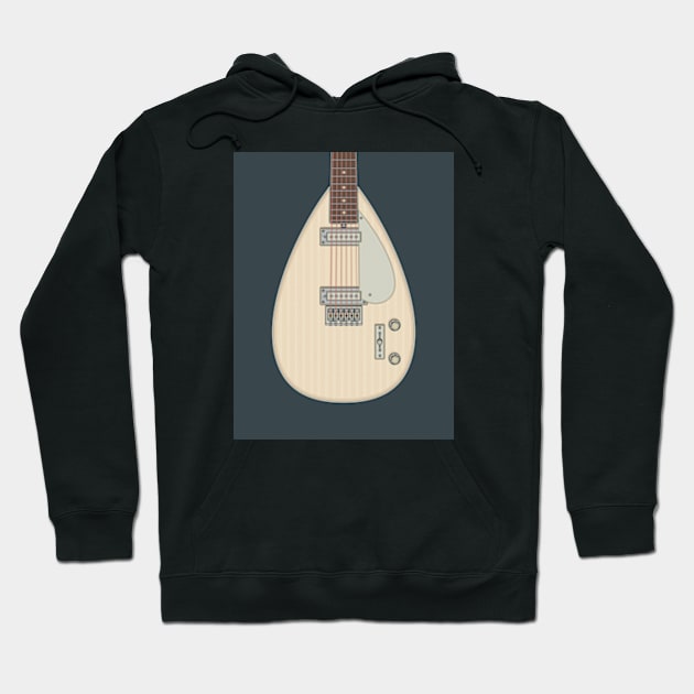 Teardrop Guitar Hoodie by milhad